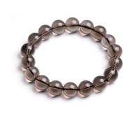 TFF蒂凡 助事业天然茶晶手链(附带珠宝鉴定证书)