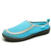 CAMEL/骆驼女轻盈透气网拖鞋81119609天蓝36