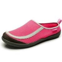 CAMEL/骆驼女轻盈透气网拖鞋81119609玫红40