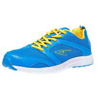 德尔惠男常规跑鞋22313611(亮蓝/白色/亮黄/39)