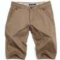 柒加尚品 夏装新款个性简约休闲中短裤32DK05(卡其33)