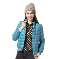 雪中飞 女装女西装领飞羽绒 X1201012(#12536(军校蓝) 160/84A(S))