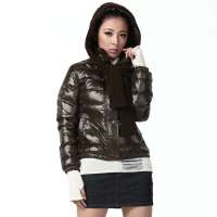 雪中飞 女装女罗纹围巾帽款 XR9018(#1351古典绿 155/80A(XS))