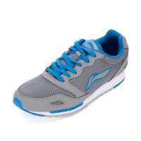 李宁男经典跑鞋ARCG015-1冷灰/亮蓝39.5