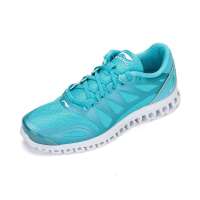 李宁女减震跑鞋ARHG022-2浅绿蓝/白35