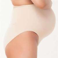 凯特洛普(Cantaloop)孕期高腰底裤 肉色 L码