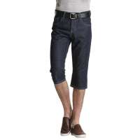 圣捷罗 男装韩版七分裤男裤HCD51470(深蓝色/35)