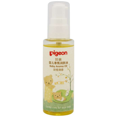 贝亲(pigeon)婴儿香氛润肤油(甜橙清香)60ml   IA148