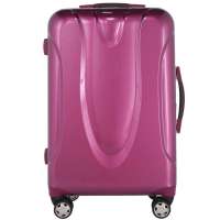 凌日100%PC材质铝框拉杆旅行箱紫色28寸PCS202PCS202