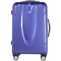 凌日100%PC材质铝框拉杆旅行箱深蓝20寸PCS202PCS202