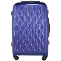 凌日100%PC材质铝框拉杆旅行箱深蓝28寸PCS204PCS204