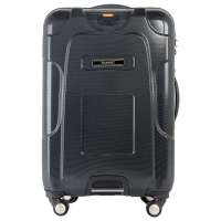 凌日100%PC材质防刮拉杆旅行箱黑色28寸PC236PC236