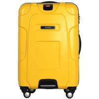 凌日100%PC材质防刮拉杆旅行箱黄色20寸PC236PC236