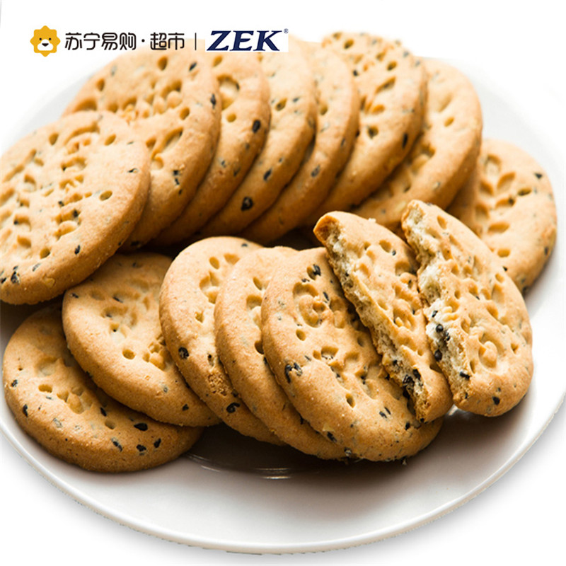 可拉奥 五谷元气饼干牛乳味308g高清大图