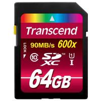创见(Transcend)64G(UHS-I 600X)SDXC存储卡