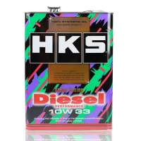 日本原装进口HKS 10W-33 4L装高性能竟技超级全合成柴机油/柴油润滑油
