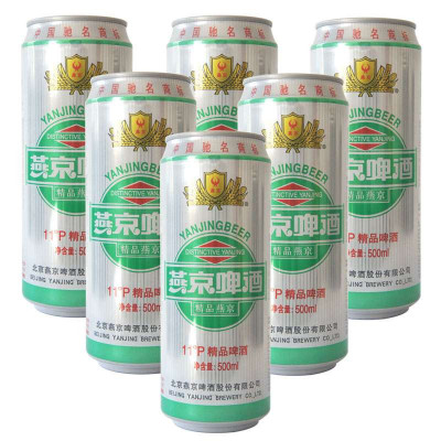 燕京11度精品听500ml*24