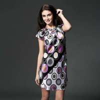 美帜MeiZhi真丝女款娃娃裙睡裙圆舞曲(均码)MZ-S113204