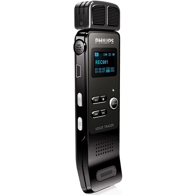 飞利浦(Philips)VTR7100 8GB 远距离 降噪 30米无线录音笔 学生学习会议录音高品质降噪原声录音笔
