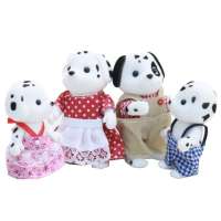 森贝儿家族斑点狗家族SF31018女童玩具亲子玩具过家家