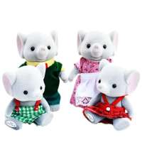 森贝儿家族大象家族SF35588女童玩具亲子玩具过家家