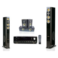 奔腾 (BNTN) 898功放+浪漫庄园 套装家庭影院 木箱影院 全封闭式钢琴烤漆箱体 音响