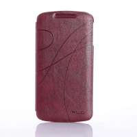 卡来登域二系列手机套联想S920酒红色