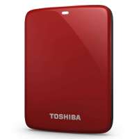 东芝移动硬盘恺乐V7 Connect分享系列(USB3.0)1TB(活力红)