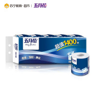 [苏宁超市]五月花 卫生纸 超值3层有芯卷纸140g*10卷