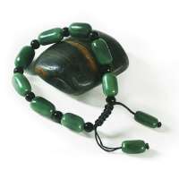 百萃天然和田玉碧玉手链男女情侣手链礼物