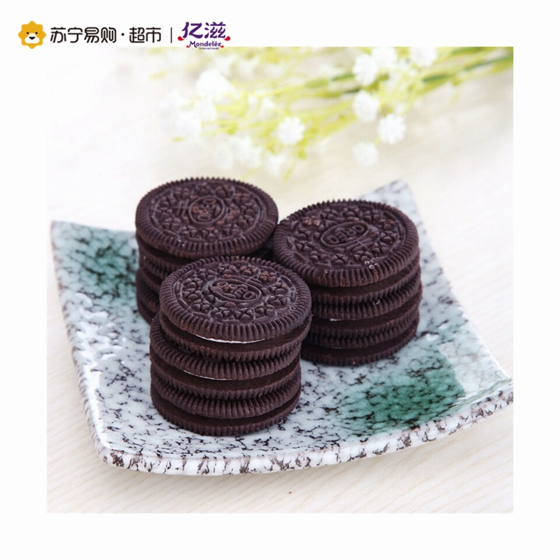 奥利奥 轻甜夹心饼干 390g/袋