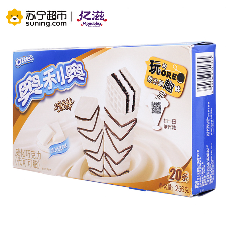 奥利奥 巧克棒（奶白巧克力味）256g/盒