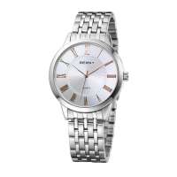 伯尼商务休闲不锈钢石英男表2689M-SRG