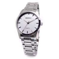 伯尼商务休闲不锈钢石英男表2682M-B