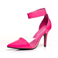 凤族糖果色靓丽尖头高跟鞋1011R