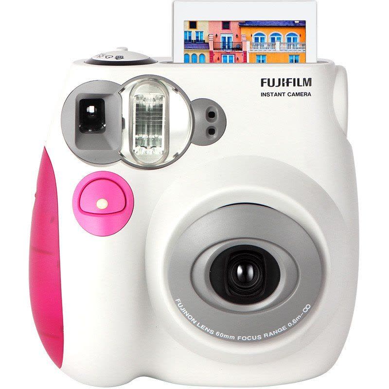 富士(FUJIFILM)趣奇(checky)instax mini7S相机大礼包(粉)图片