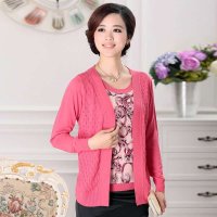 诗米利琪 女装 长袖假两件套羊毛衫Y-181