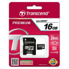 创见(Transcend)16G(CLASS10)高速存储卡(MicroSD)+卡套