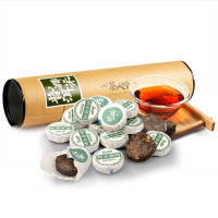 茶人岭 糯米沱茶 云南普洱圆筒装/250克