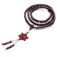 TFF蒂凡筒形小叶紫檀108颗手链