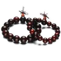 TFF蒂凡红檀木情侣手链