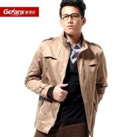 格男仕 男英伦风潮时尚风衣F010