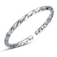 唯一/winyS999千足银手镯 素年锦时 纯银手镯 22-23g 送礼盒151SZ4