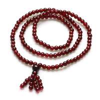 阿梵尼 天然极品石榴石手链三圈 附证书