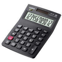 卡西欧(CASIO)MZ-12S 商务计算器 经智系列 黑色