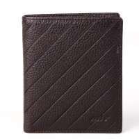 木林森男士竖款钱包MB1765F-2T咖色