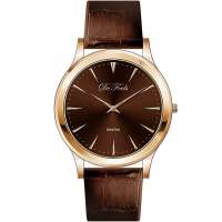 FEELS 超薄棕盘皮带(Ronda机芯)F2223GZ