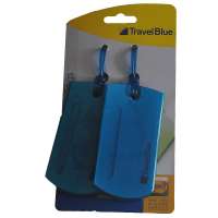 Travel Blue蓝旅软胶名址牌016蓝色