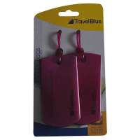 Travel Blue蓝旅软胶名址牌016枚红色