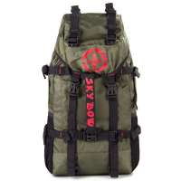 伊研美(I'YNMY)户外运动背包登山包牛津布包I-1311军绿色